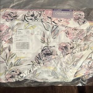 Catherines Pastel Floral Hi-Cut Briefs